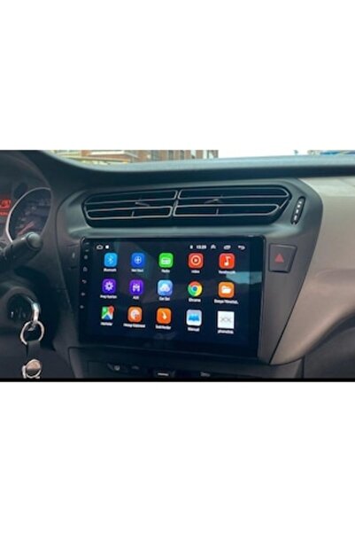 SOUNDCİTY PEUGEOT 301 SİYAH 2012-2024 MULTİMEDYA CARPLAY EKRAN SETİ 2 GB RAM ...