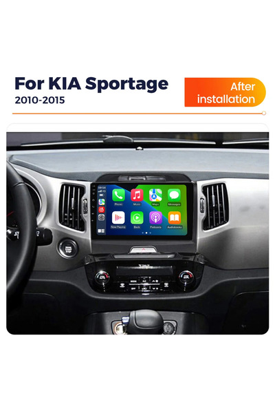 SOUNDCİTY KİA SPORTAGE 2010-2015 MULTİMEDYA CARPLAY EKRAN SETİ 4 GB RAM 64 HA...