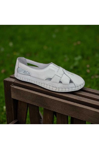 Berenni Women's Inner and Outer Genuine Natural Leather Ultra Comfortable and Orthopedic Shoes with Thermo Sole Feature