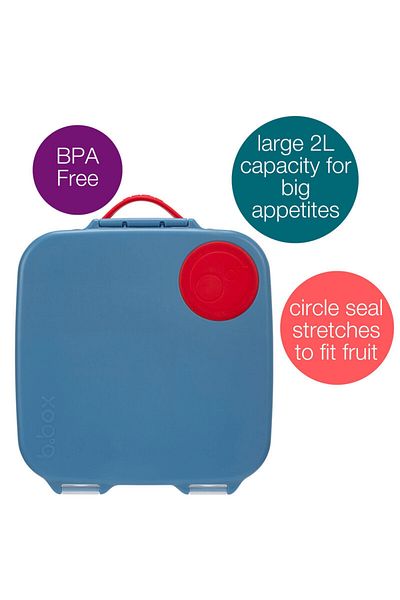 Bbox B.Box Lunchbox , Jumbo Bento Box With 4 Compartments (2 Leakproof), From 3+ , 1L Capacity