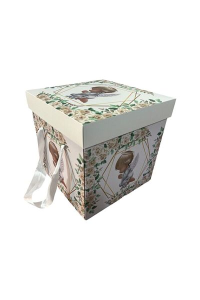 Botez Cutie pentru transport trusou ingeras, 29x29x29 cm