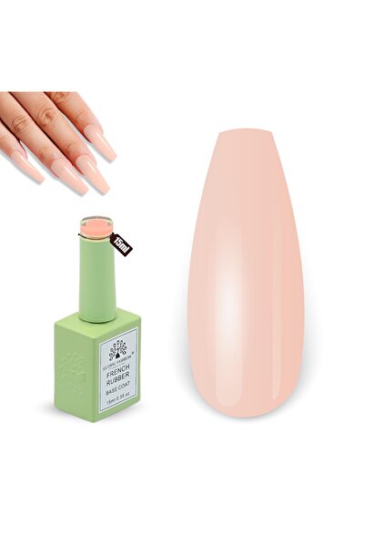 global fashion طبقة أساسية من المطاط الفرنسي UV/LED - 10 درجات لون طبيعية، مُ...