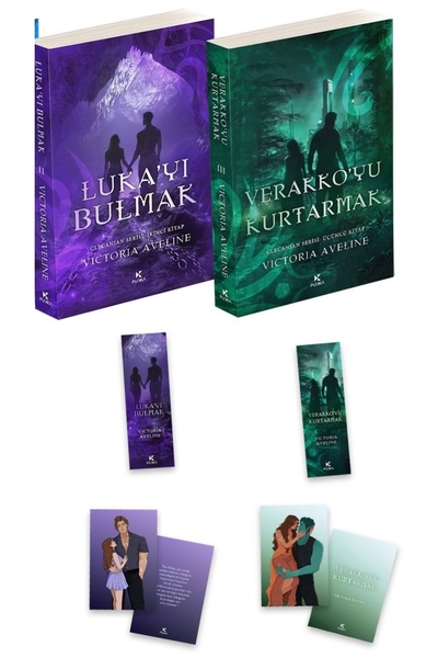 Pukka yayınları LUKAYI BULMAK-VERAKKOYU KURTARMAK İKİLİ SET—VICTORIA AVELINE