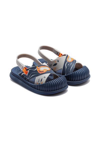İpanema Fun Sea Kids Sandals Navy Blue-Grey 19/27