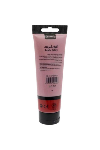 Roco طلاء أكريليك ملون - أحمر قرمزي، أنبوب 120 مل (4.22 أونصة)