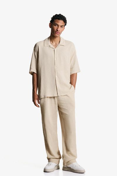 Bershka Wide-leg trousers