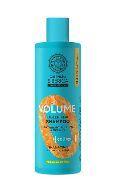 Natura Siberica Os O Volume Oblepikha Shampoo 400 ml – Light Volume and Liveliness for All Hair Types