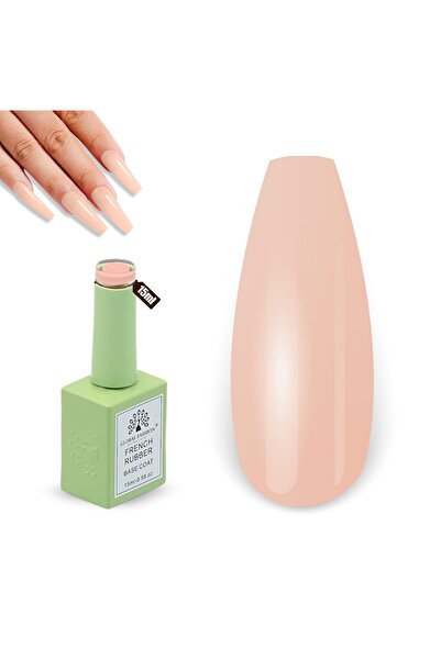 global fashion طبقة أساسية من المطاط الفرنسي UV/LED - 10 درجات لون طبيعية، مُ...