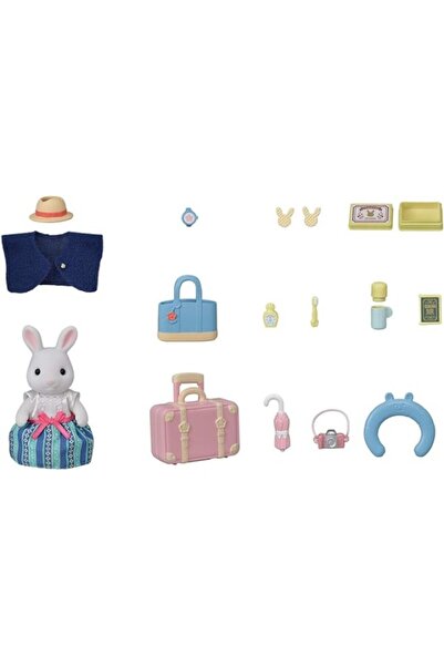 SYLVANIAN FAMILIES Weekend Travel Set Snow Rabbit Mother