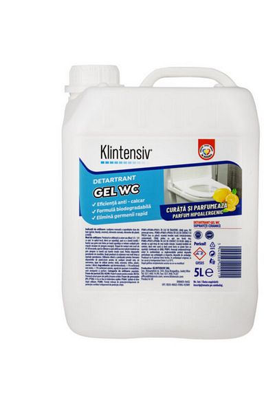 KLINTENSIV Toilet descaler gel, 5 liters, Klintensiv