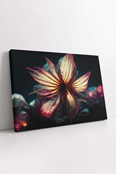 KOSS Dijital Pictură decorativă de lux cu flori de lotus, birou, sufragerie, ...