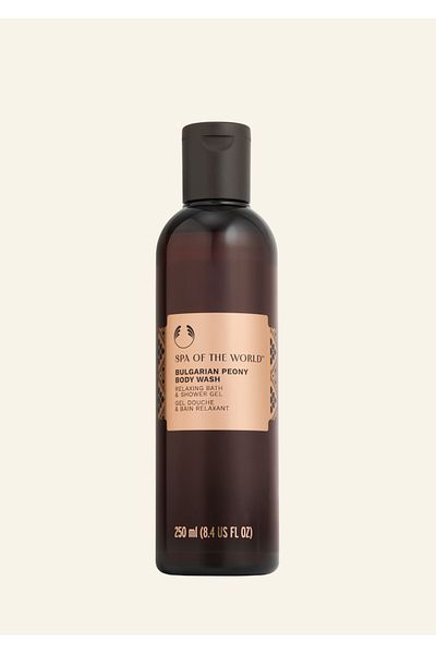 THE BODY SHOP Gel de dus Spa Of The World Bulgarian Peony 250 ml