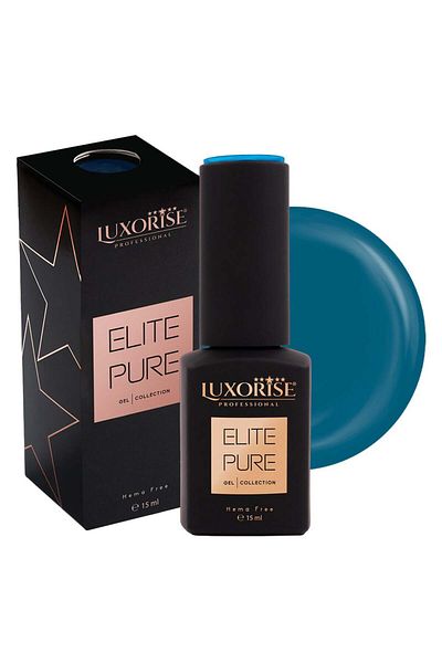 LUXORISE Oja semipermanentă Hema Free LUXORISE ELITE PURE - Moonlit Sapphire, 15ml
