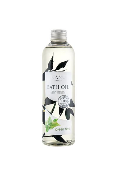 Kanu Nature Ulei de baie cu ceai verde, Kanu Nature, hidratant, regenerant, strălucitor, piele mătăsoasă, 250 ml