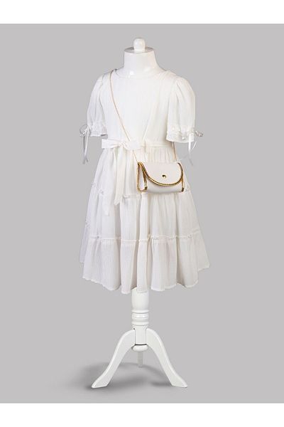 Cherrys Bebek Wrapped Layered Bag Dress