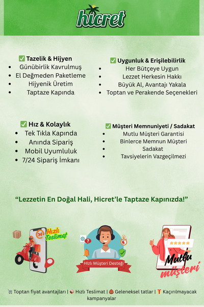 hicret Dried Jujube 500 Gr - Snack Dried Fruit