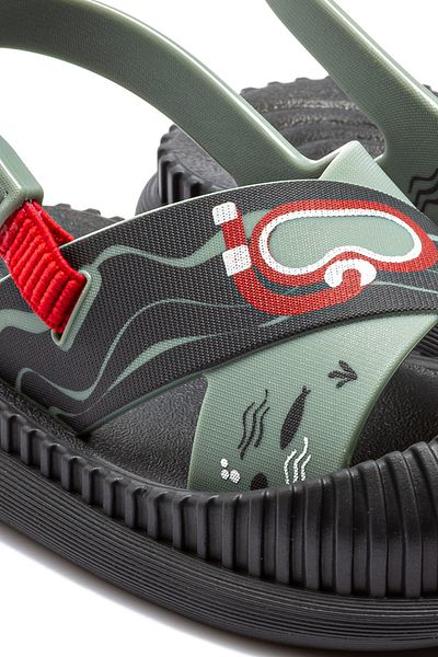 İpanema Fun Sea Kids Sandals Grey-Green 19/27