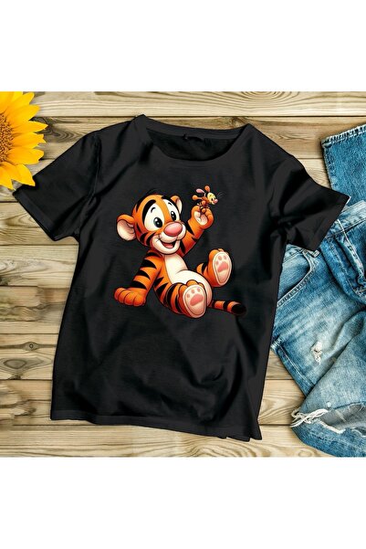 Generic Brand Cute Tiger Printed Oversize Children's T-Shirt