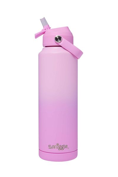 SMIGGLE Insulated Stainless Steel Double Sided Water Bottle Flask 1.2L Bpa Free