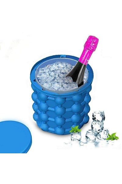 SIKS ® silicone mold for ice and milkshake 2in1