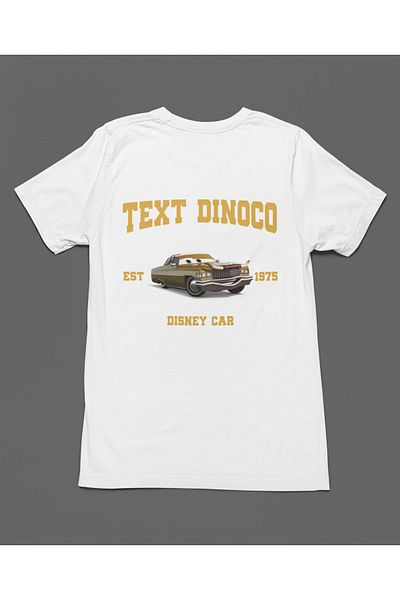 Bumeta Tex Dinico Cars Cars Lightning McQeen Unisex T-Shirt T-Shirt