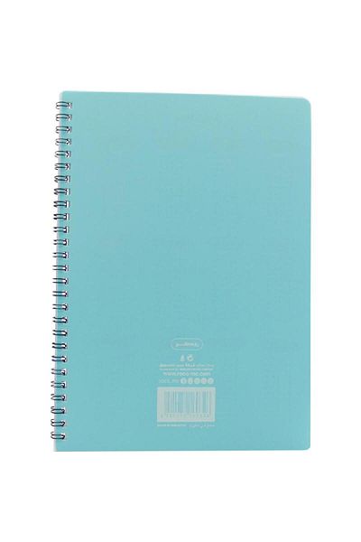 Roco Assignment Notebook – 48 Pages, Cross Ruled, 17 x 24 cm, Aqua Cover