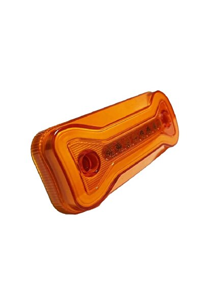 erçelik otomotiv Universal Neon Led 2 Fonksiyonlu Yan Lamba 12-24V Uyumlu Sarı