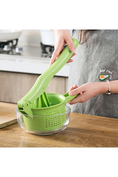 OEM Storcător manual de fructe/legume, oțel inoxidabil, verde