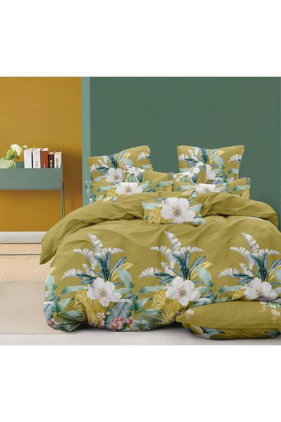 realdecor Luxury double microsatin bedding set