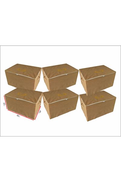 pinabah Pi̇nabah Base Six Organizer Organizer Bag 6 Pieces (60X40X20)