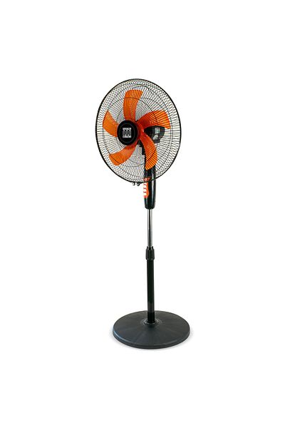 Electromures Ventilator cu piedestal EM 2001, 45W, oscilație 90° stânga-dreapta, 3 viteze, înălțime reglabilă, negru