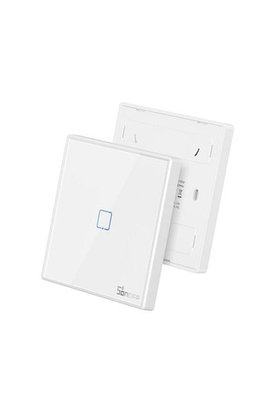 Sonoff Sonoff T2EU1C-RF Wi-Fi Switch 1 Channel, 433 MHz, RF Signal, White