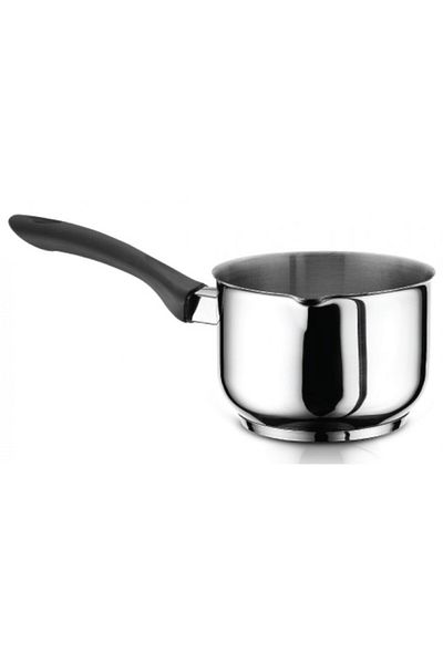 Hascevher Hascevher stainless steel saucepan with handle for milk 14cm 1.5l induction