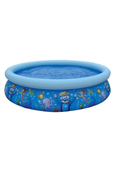 BESTWAY Inflatable pool for children, size 2.05x0.47 m, capacity 855 l, Lumea Marina