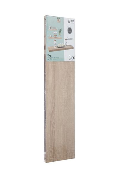 Five Simply Smart Fixy Rectangular Floating Wall Shelf