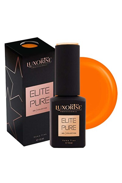 LUXORISE Semi-permanent nail polish Hema Free LUXORISE ELITE PURE- Citrus Bur...