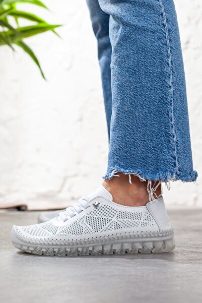 DERİMİSS Pantofi de damă din piele naturală Esktra confortabili