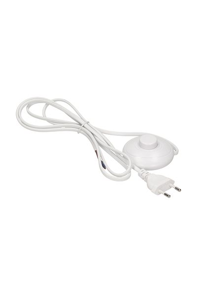 Orno Foot switch connection cable b / 2m in Euro white (OR-AE-1395 / W)
