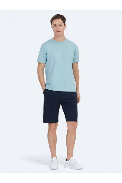 Kip Mint Plain Crew Neck T-Shirt