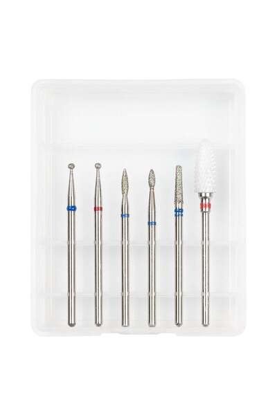 LUXORISE Nail Drill Bits #05, set of 6 pcs