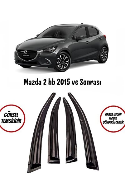 BALP Mazda 2 HB 2015 Ve Sonrası Cam Rüzgarlığı 4lü