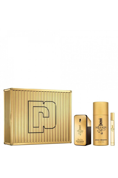 Paco Rabanne 1 Million Gift Set, Men, Eau de Toilette, 100ml Eau de Toilette + 75ml Deodorant stick