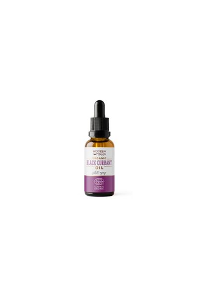 Wooden Spoon Ulei de coacăze negre Lingură de lemn 10 ml