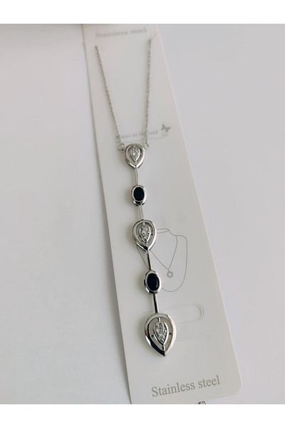 FLORAS JEWELRY Y Model Necklace Heart Detail (55 cm)