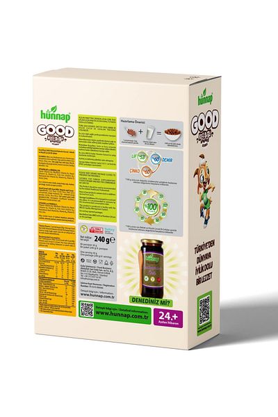 Hünnap Good Goat Milk Vitamin Cocoa Crisp 240 Gr