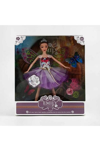 rexa Emily the Enchanted Fairy Doll with Wings and Sparkling Dress