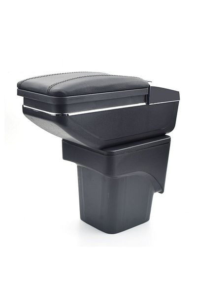 AVR AVR® armrest for Ford Focus 2 II (07.2004-09.2012) model 6H, black, eco-leather