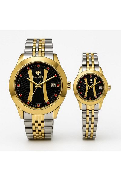 essentialneedsforall 𝗦𝗟𝗜𝗗𝗘𝗥 PREMIUM HIS & HERS WATCHES 100% QUALITY