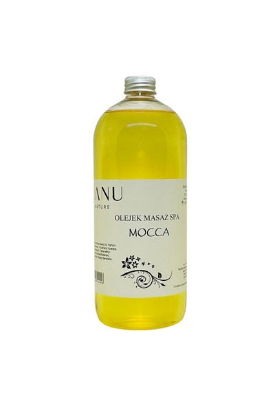 Kanu Nature Mocca Massage Oil Kanu Nature, Anti-cellulite, Stress Reduction, Hydrates and Softens Skin, 1000 ml