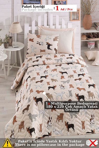Eponj Home Multi-Purpose Cover Single Havhav Cream